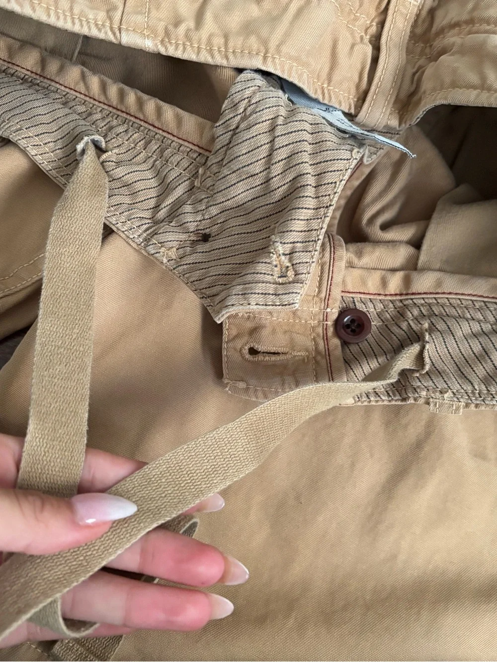 J.Crew Men's Khaki Casual Shorts Size 34W